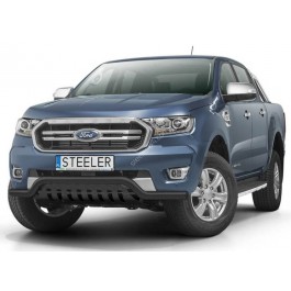 Булбар Steeler L1670-08 Black за Ford Ranger (2016-2022) 