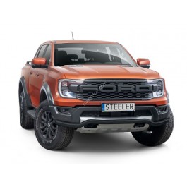 Булбар Steeler Low Bar Black за Ford Ranger Raptor (2023→)