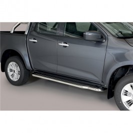 Стъпенки Misutonida Pedana Inox за Isuzu D-Max (2020→) Double Cab