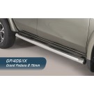 Стъпенки Misutonida Grand Pedana Inox за Fiat Fullback (2016→) Double Cab
