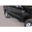 Стъпенки Misutonida DSP Inox за Ford Ranger (2012→) Double Cab