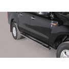 Стъпенки Misutonida GPO Inox за Ford Ranger (2012→) Double Cab