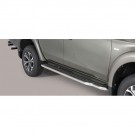 Стъпенки Misutonida Pedana Inox за Fiat Fullback (2016→)