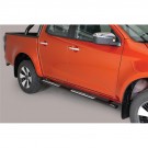 Стъпенки Misutonida DSP Black за Isuzu D-Max (2020→) Double Cab