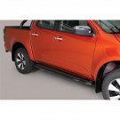 Стъпенки Misutonida Pedana Black за Isuzu D-Max (2020→) Double Cab